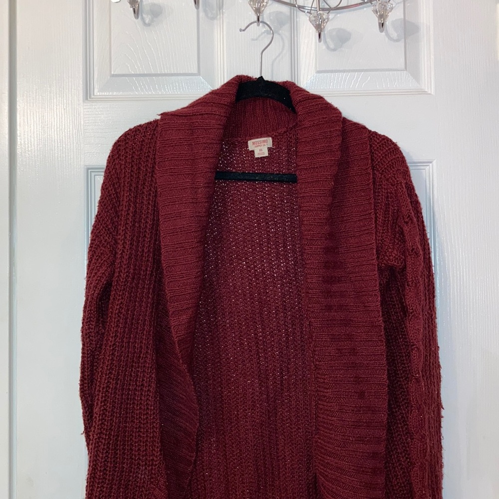 long cardigan